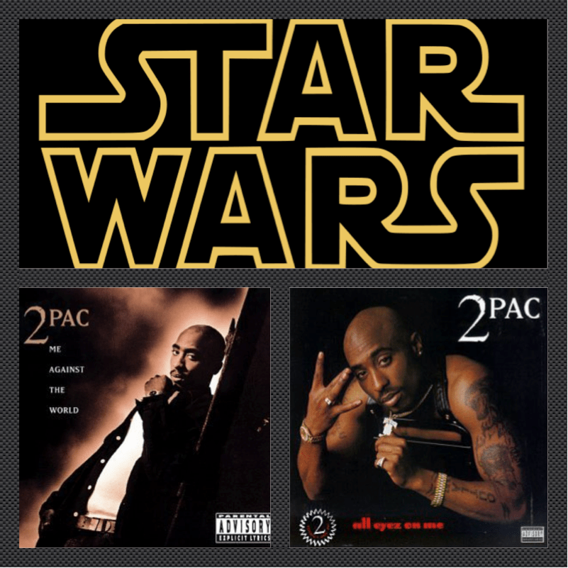 2 Pac Me Against The World vs. All Eyez On Me