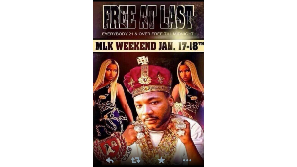 SHAME SHAME: WORSE MLK JR. PARTY FLYERS EVER
