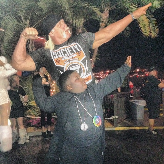 Lil Terrio & Hulk Hogan
