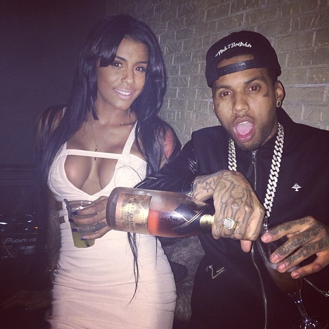 Kid Ink & Model Girlfriend Asiah Azante