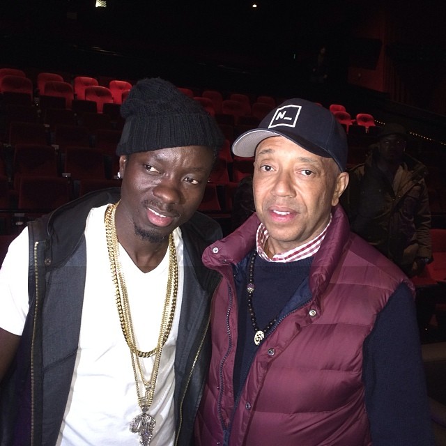 Michael Blackson & Russell Simmons
