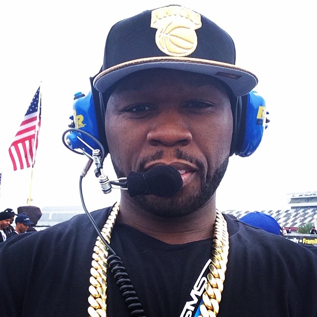 50 Cent On His Nascar Swag