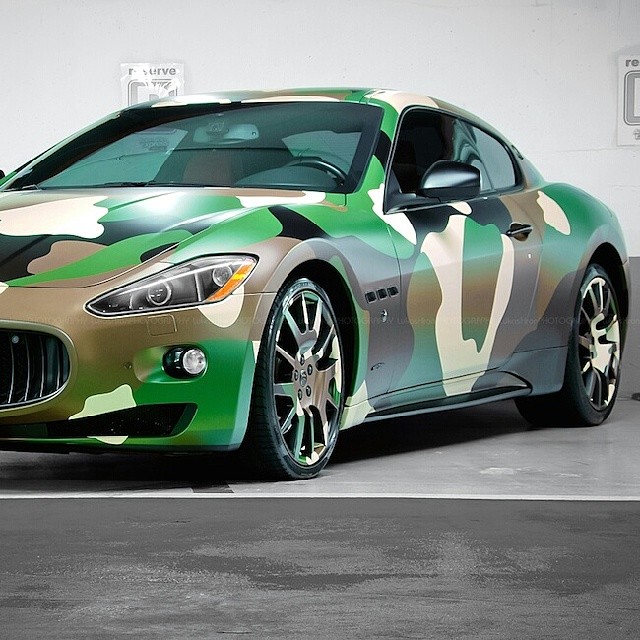 Camo Maserati