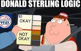 Is this Donalds Sterling Logic?