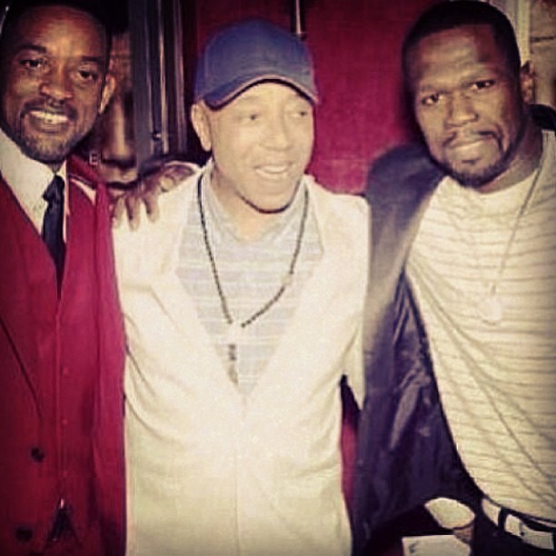 Will Smith Russell Simmons And 50 Cent