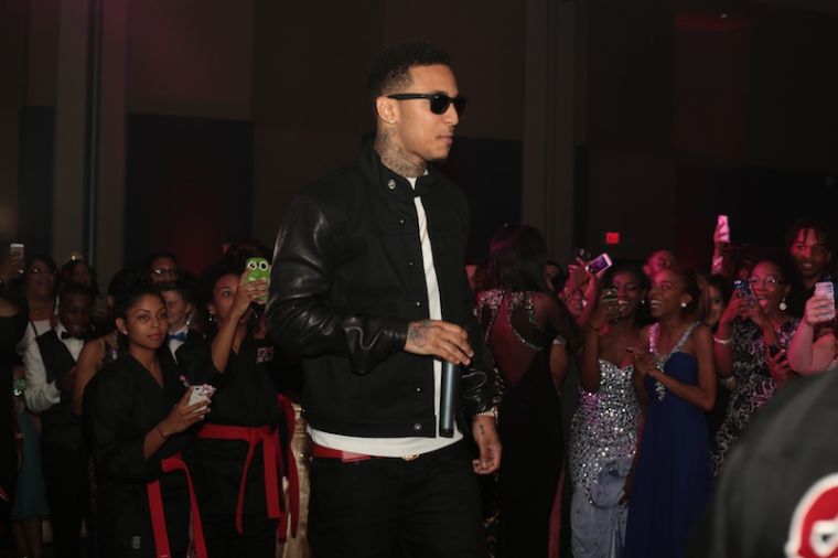 Que West & Kirko Bangz Crash Cy Spring's Prom