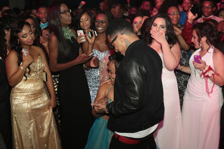 Que West & Kirko Bangz Crash Cy Spring's Prom