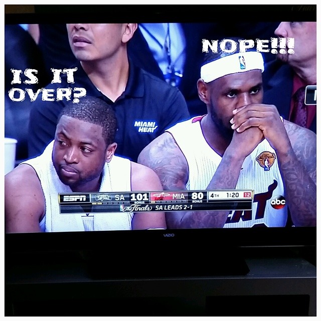 Spurs vs Heat NBA Final Memes