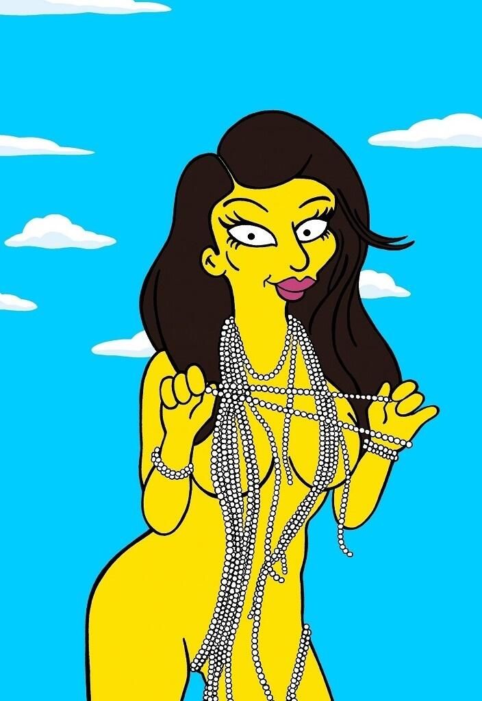 Kim And Kanye To Join The Simpson's?