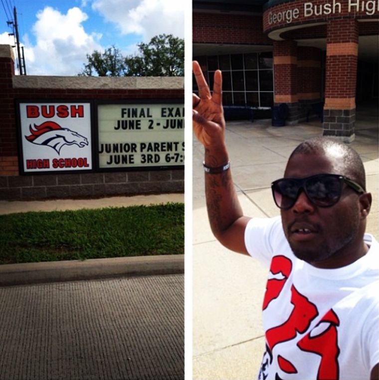 Deuces from DJ Jus Chris at #BroncosDecisionDay