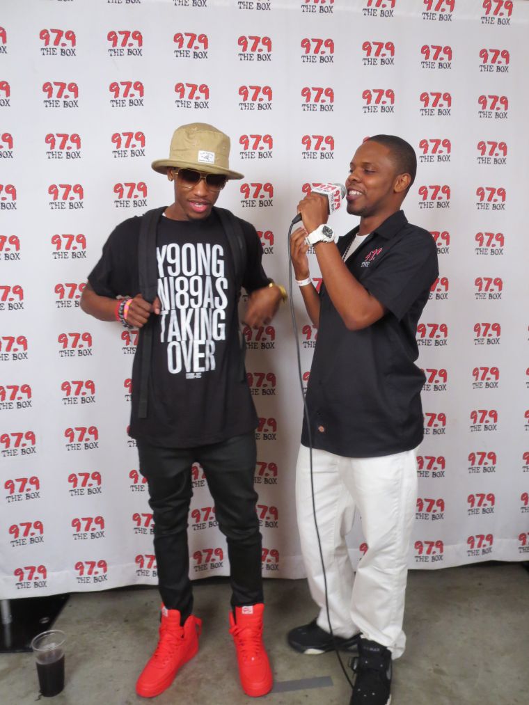 MC Bezzy & Amir Diamond Backstage