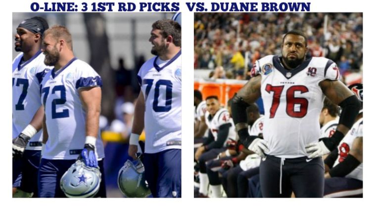 OL: Smith, Frederick, & Martin vs. Duane Brown