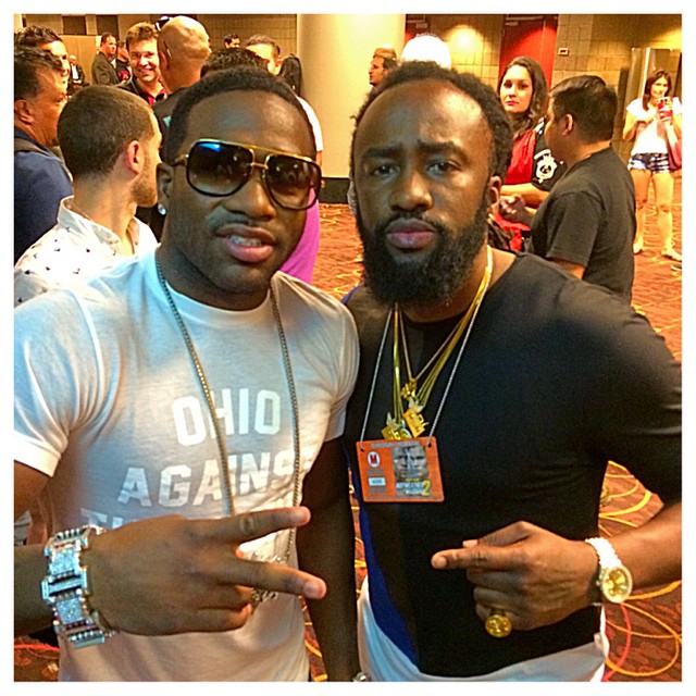 Adrien Broner and Kiotti