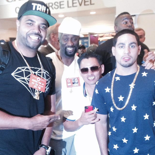 Left To Right J-Que, J Mac, TV Johnny And Danny Swift Garcia