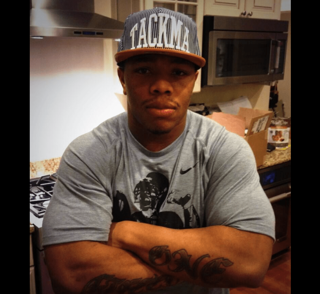Photo From Ray Rice Twitter Page