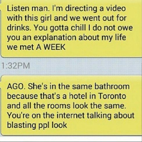 Drakes Texts To Jhonni Blaze