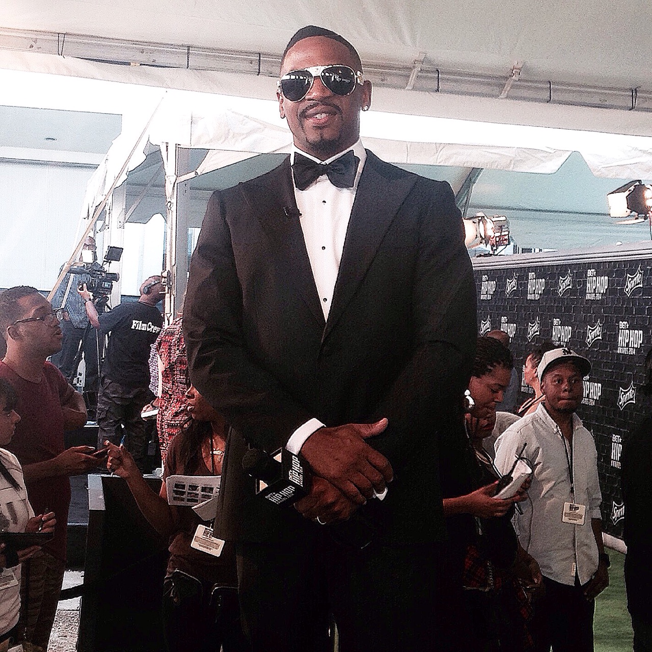 J-Que Invades The 2014 #HipHopAwards Green Carpet