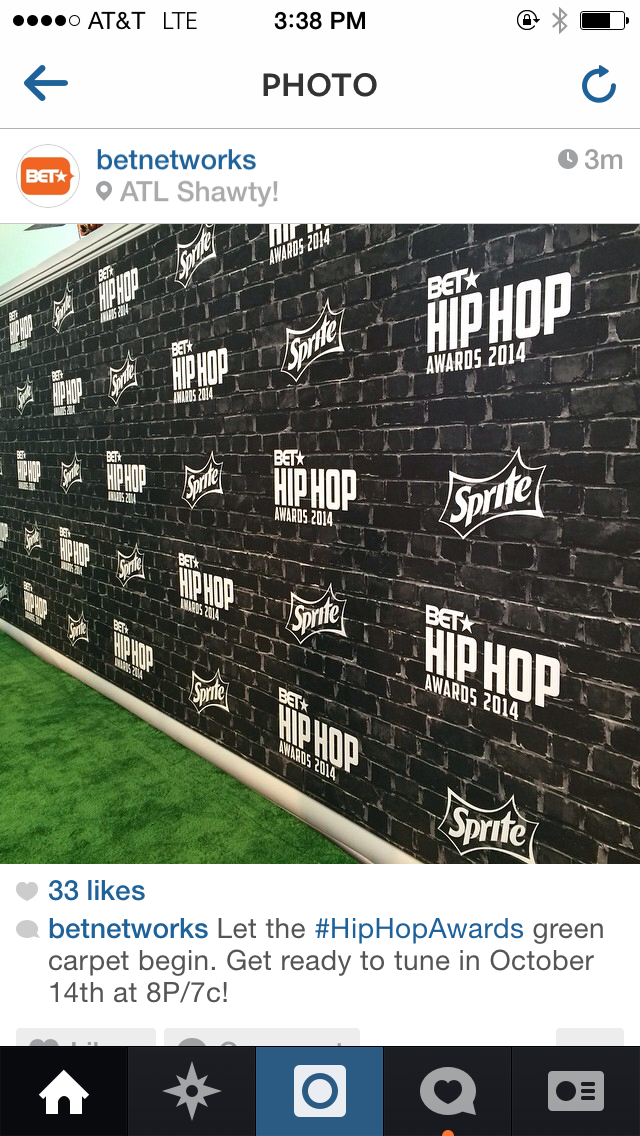 J-Que Invades The 2014 #HipHopAwards Green Carpet