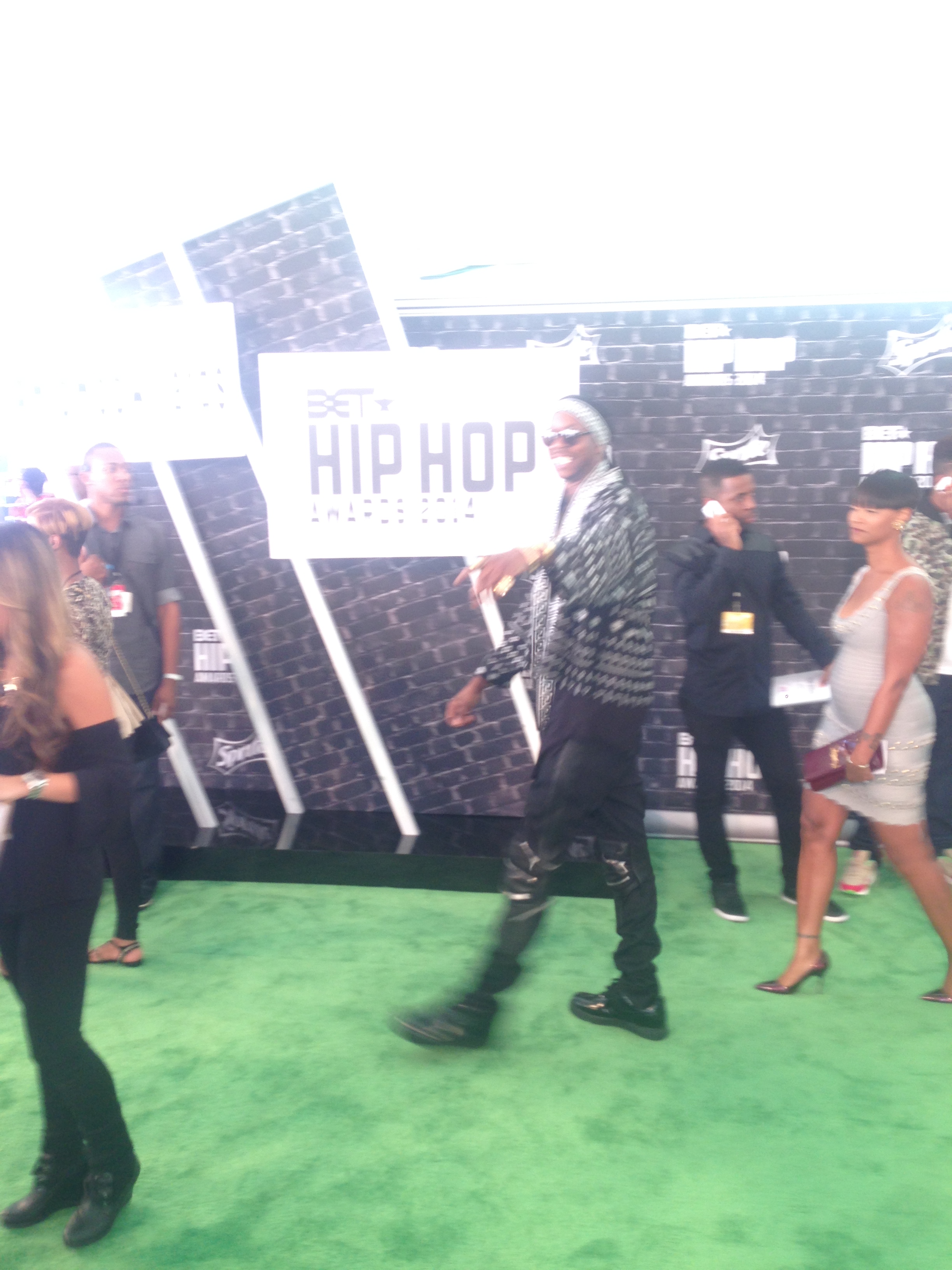 J-Que Invades The 2014 #HipHopAwards Green Carpet