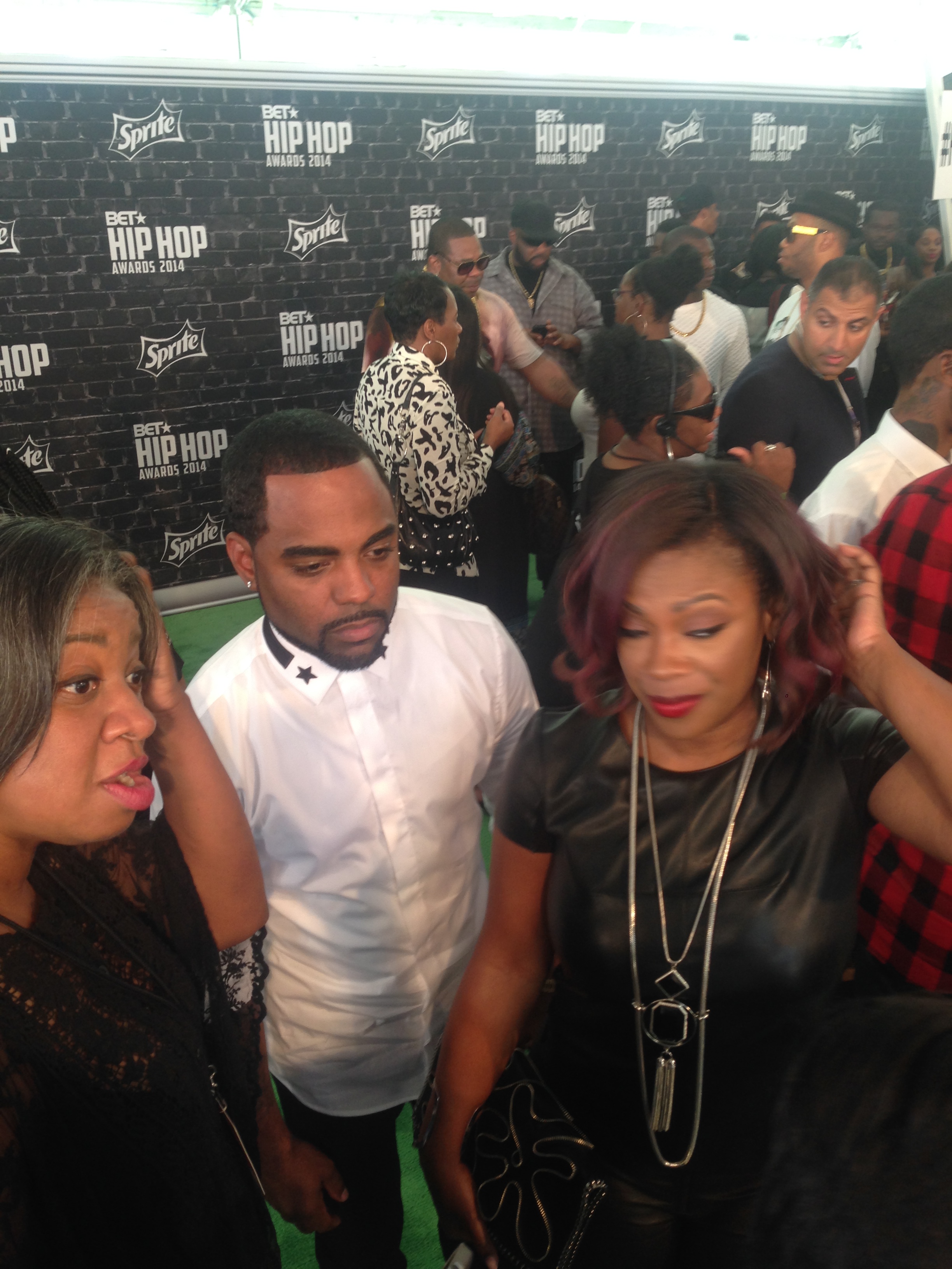 J-Que Invades The 2014 #HipHopAwards Green Carpet
