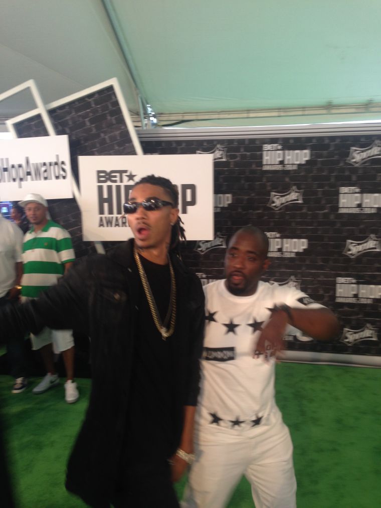 J-Que Invades The 2014 #HipHopAwards Green Carpet