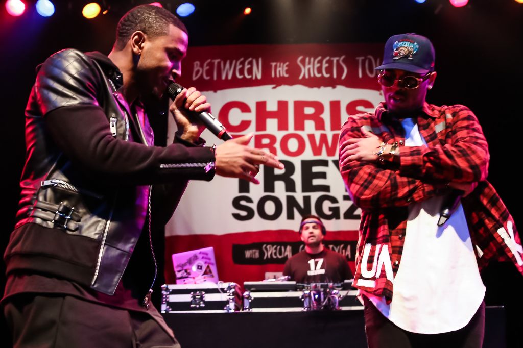 Chris Brown, Trey Songz And Tyga Press Conference