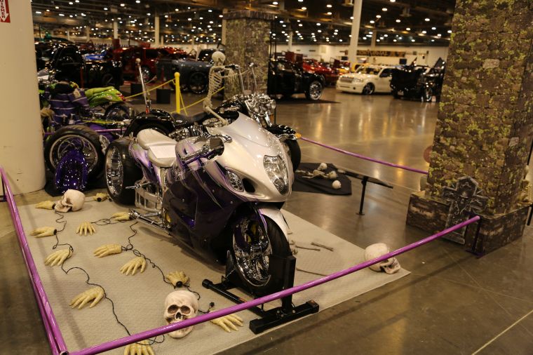 2014 Los Magnificos Car Show Cars & Bikes