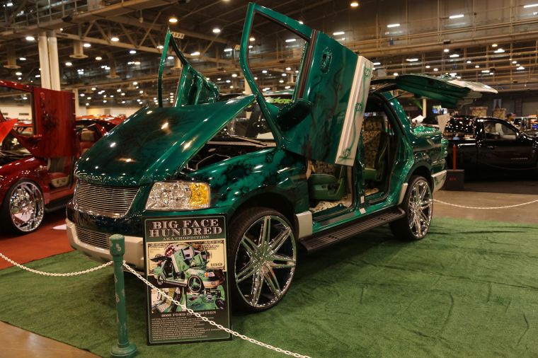 2014 Los Magnificos Car Show Cars & Bikes