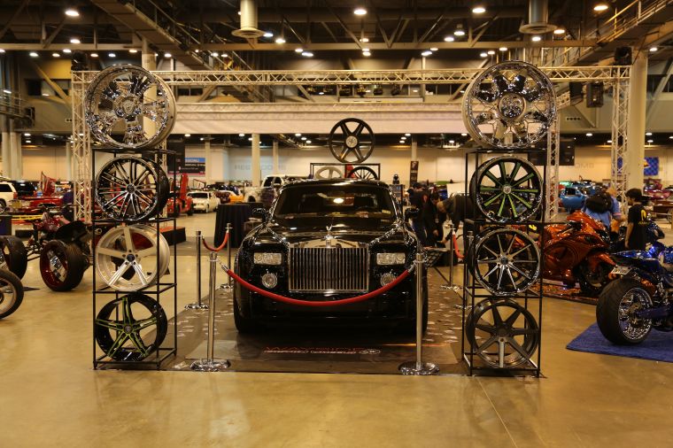 2014 Los Magnificos Car Show Cars & Bikes