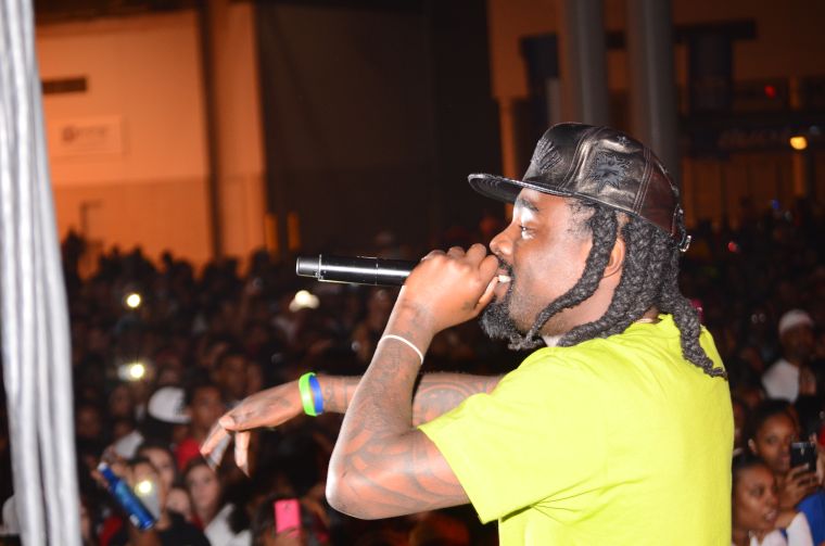 Wale @ #MBBCarShow 2014