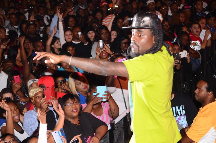 Wale @ #MBBCarShow 2014