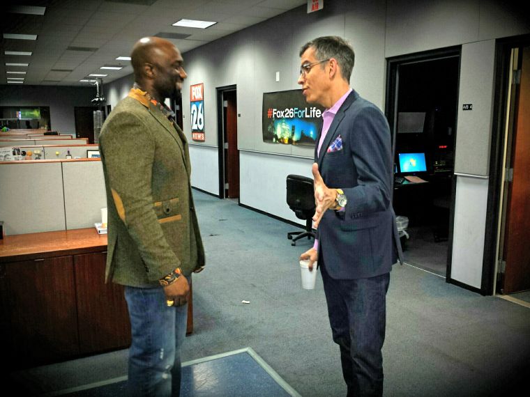 @JMac979 Host Fox 26 Entertainment Segment WIth @Fox26Ruben Recap