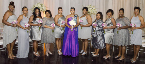 Yasmin and her bridal party