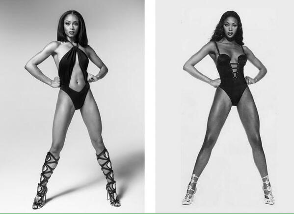 Yaya As Naomi Campbell