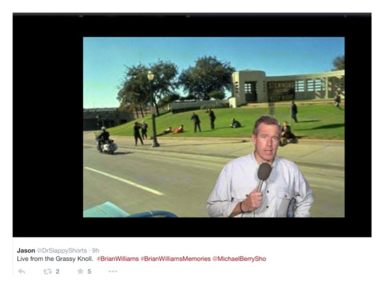 Brian when JFK was assassinated.