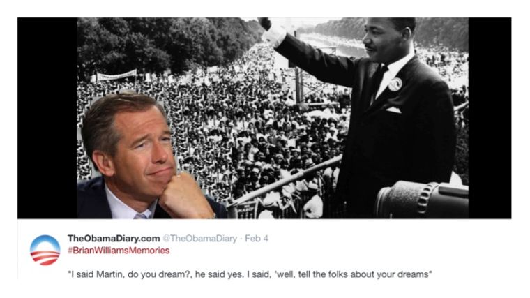 Brian at the march on Washington with MLK