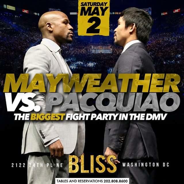 BLISS Mayweather fight May 2