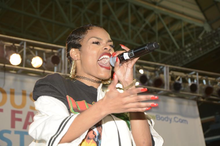 Teyana Taylor At #FitFamFest