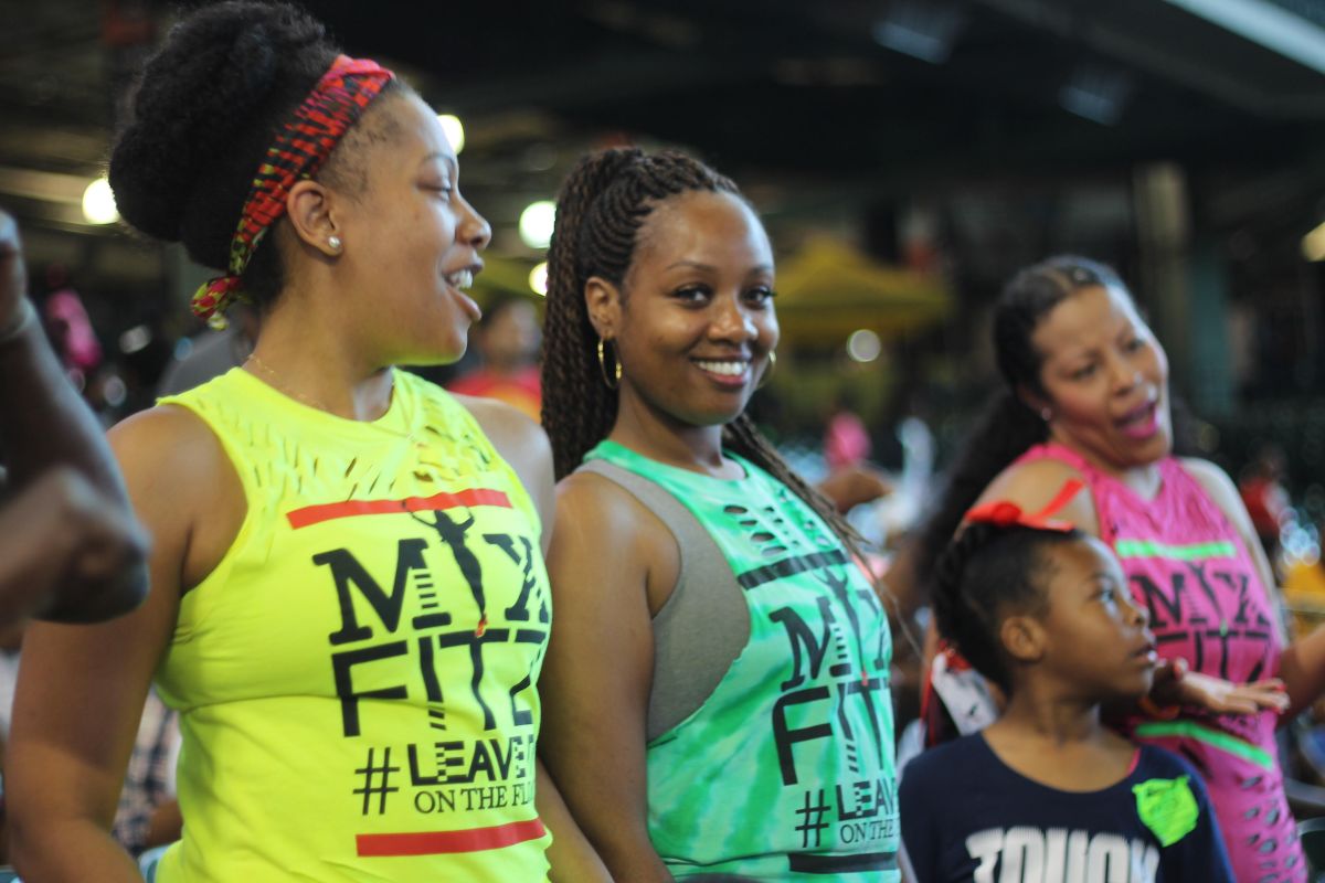 Houston Fit Family Fest Crowd Shots