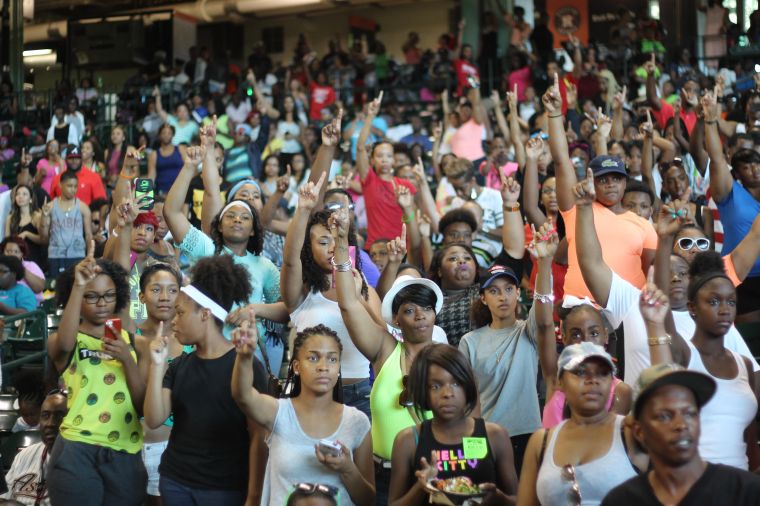 Fit Family Fest Crowd Shots