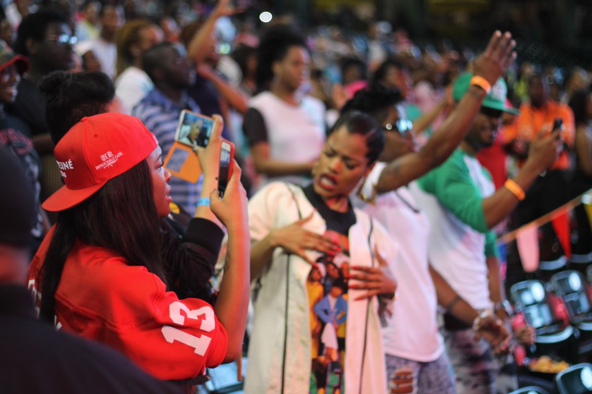 Houston Fit Family Fest Crowd Shots