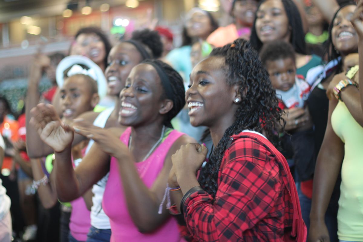 Houston Fit Family Fest Crowd Shots