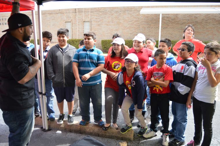 Burnett Elementary School Career On Wheels