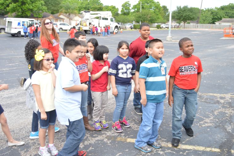 Burnett Elementary School Career On Wheels