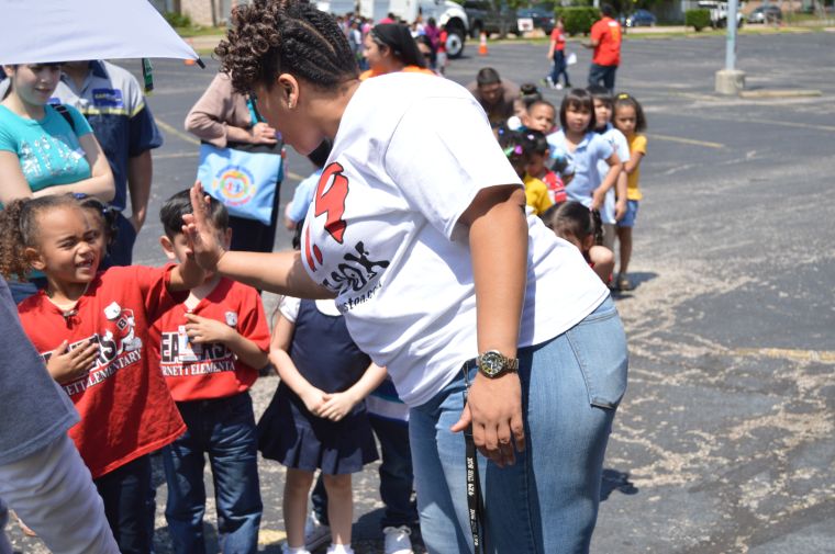 Burnett Elementary School Career On Wheels