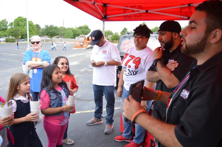 Burnett Elementary School Career On Wheels