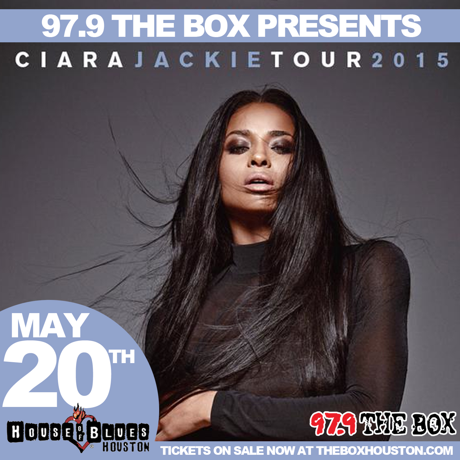 Ciara Jackie Tour Flyer