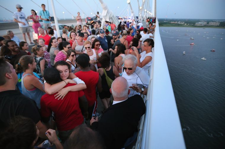 #CharlestonUnited: Thousands March And Join Hands In Memory Of The ‘Emanuel Nine’ [PHOTOS]