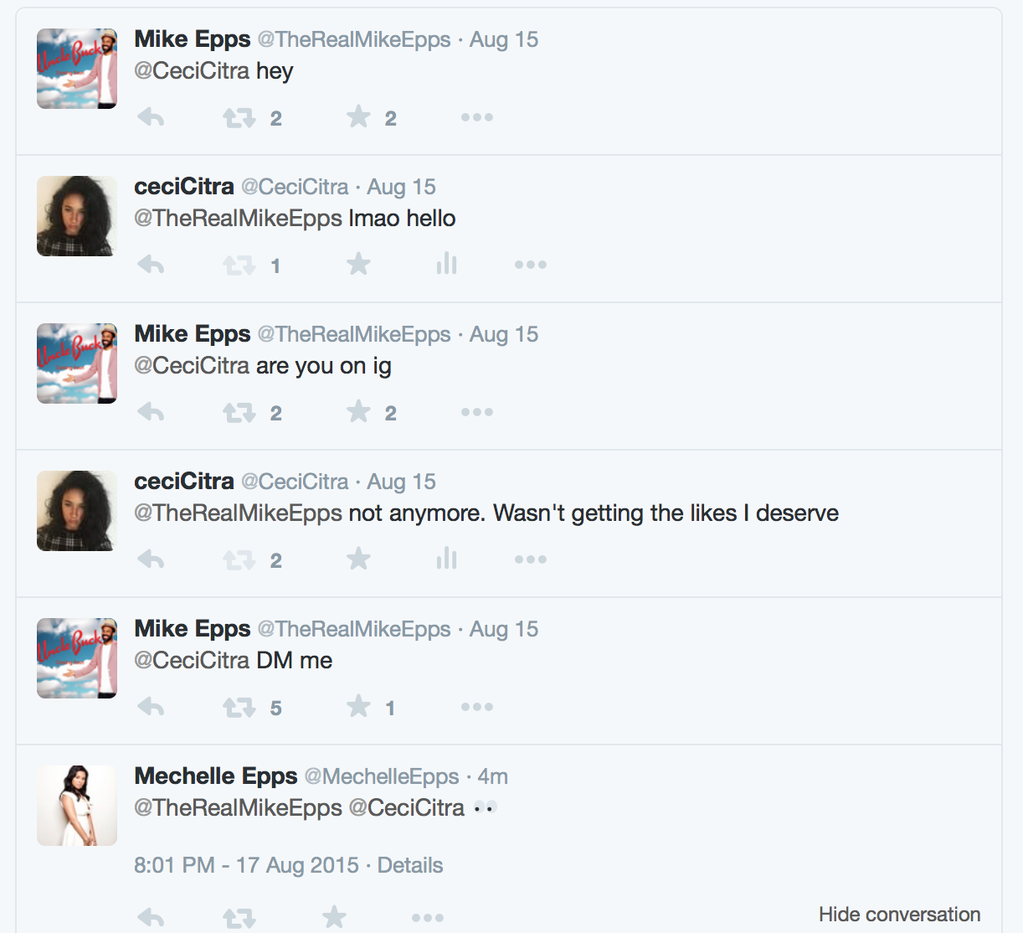 Mike Epps Twitter