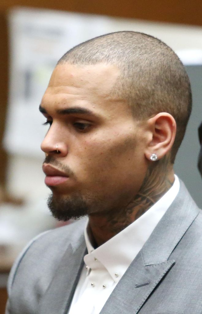 Chris Brown Court Hearing - Los Angeles, CA